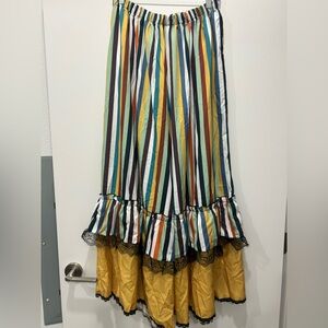 Multicolor Striped Women's Pants